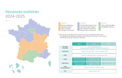 Semainier 2024 - Plages et cocotiers