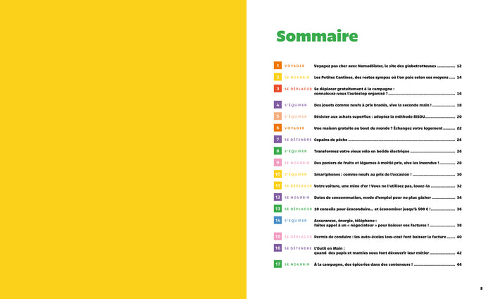 100 idées pour dépenser moins et vivre mieux
