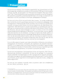 Développer les compétences sociales et émotionnelles Cycles 2 et 3