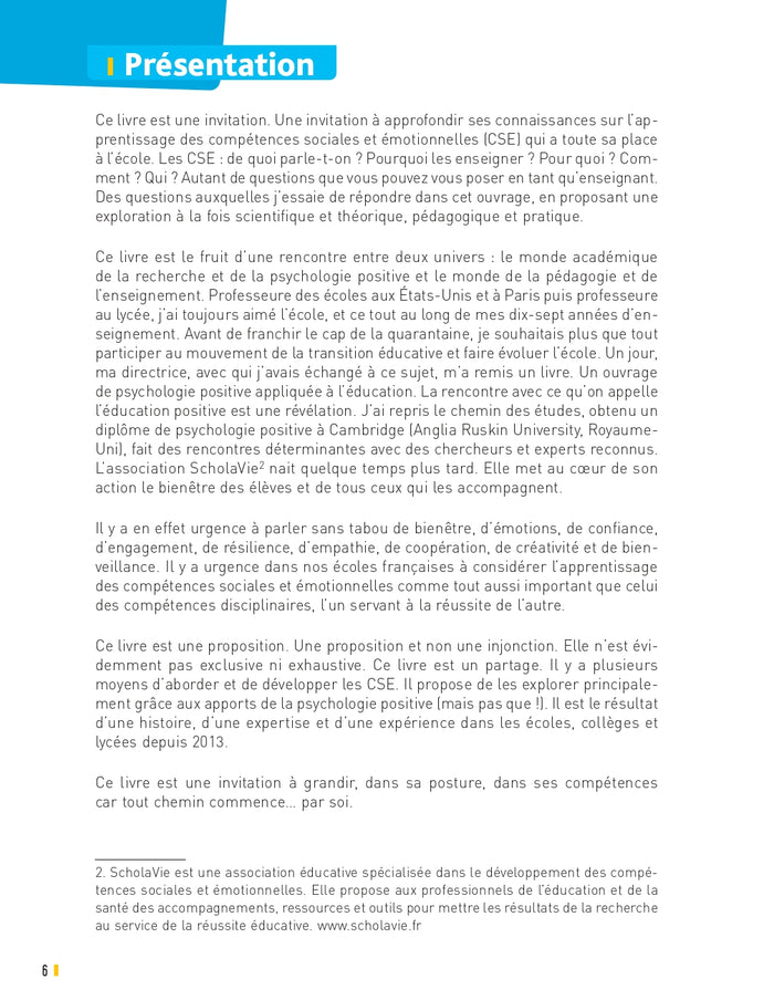 Développer les compétences sociales et émotionnelles Cycles 2 et 3
