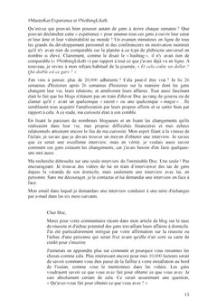 Vivre dans la grandeur