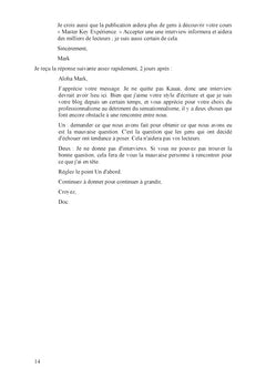 Vivre dans la grandeur