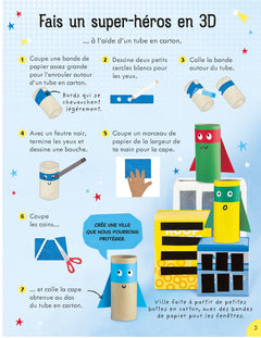 Les super-héros - Activités pour les petits