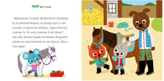 Timoté fait du poney