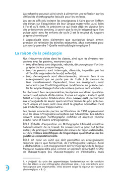 Echelle d'acquisition en orthograghe lexicale EOLE