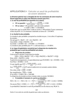 Contrôle de gestion - DCG - Épreuve 11 - Corrigés applications