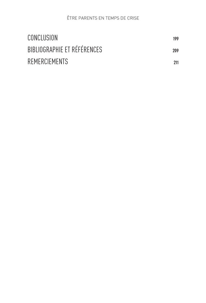 Etre parents en temps de crise