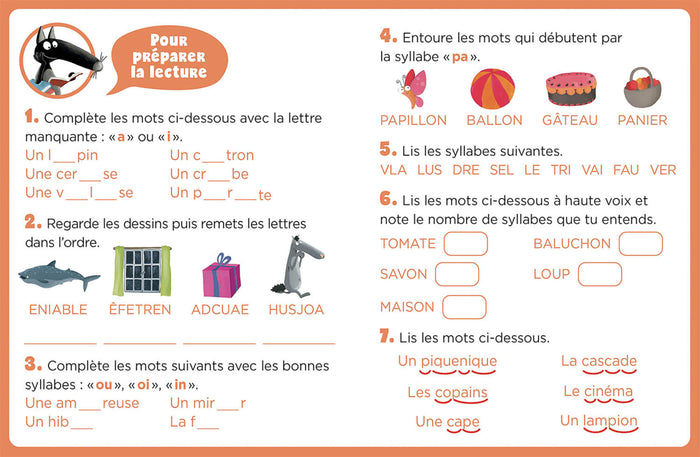 Mes lectures du CP avec Loup - Le secret de Joshua