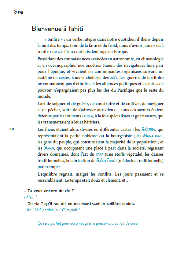 O VAI - Découvrir Tahiti c'est comprendre son âme. Laissez-moi vous guider
