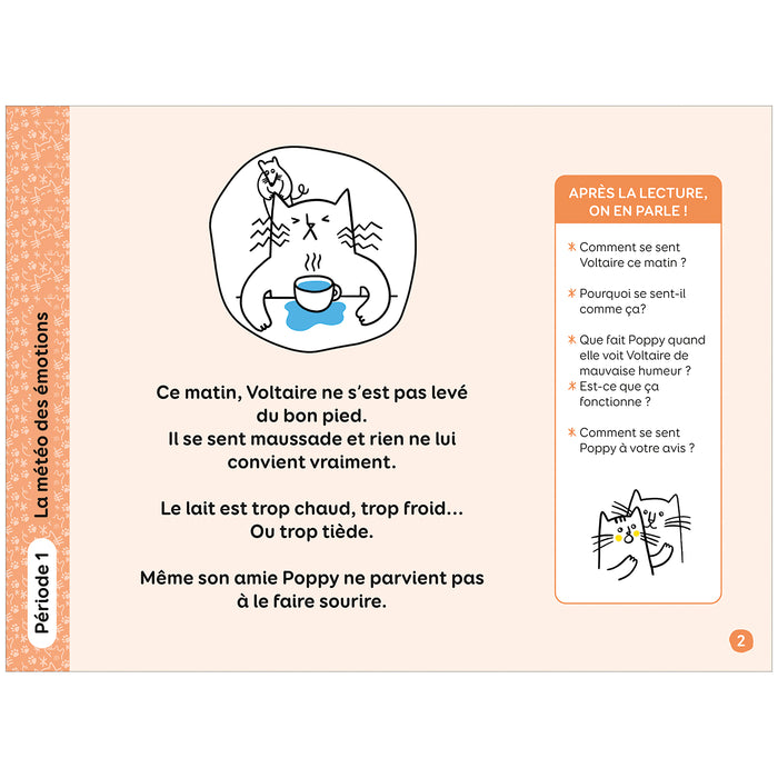 Zamizen - Apprivoiser les émotions avec les Zamizen PS MS GS - Chevalet + Guide pédagogique