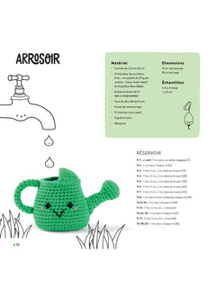 Mon jardin kawaii au crochet - 40 adorables amigurumis faciles à réaliser