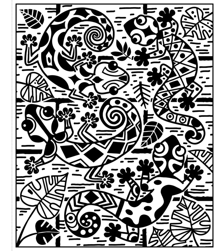 L'été - La peinture magique