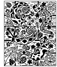 L'été - La peinture magique