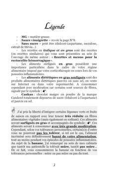 Menus d'été pour la rectocolite hémorragique