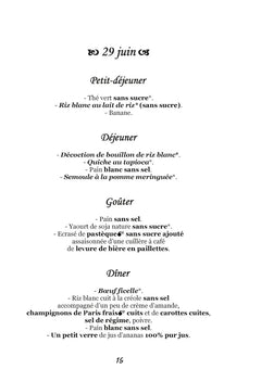 Menus d'été pour la rectocolite hémorragique