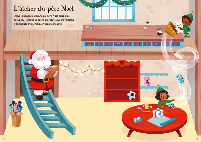Le Père Noël - Mes autocollants brillants