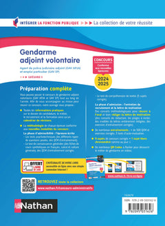 Gendarme adjoint volontaire 2024/2025