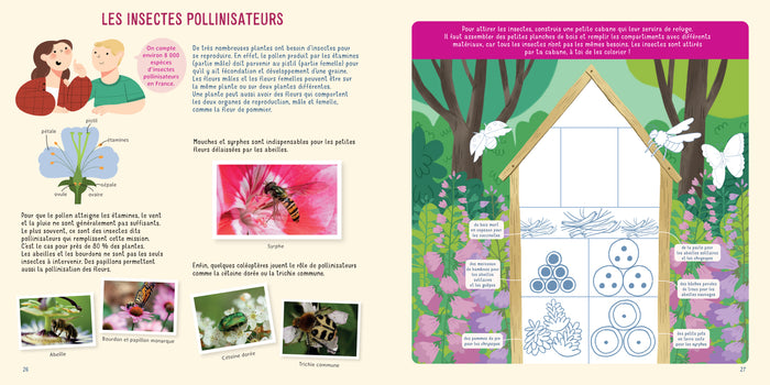 J'invente mon jardin en dessinant