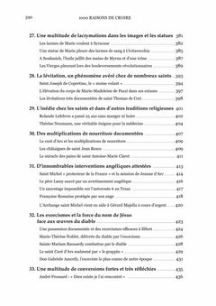 1000 raisons de croire en Jésus