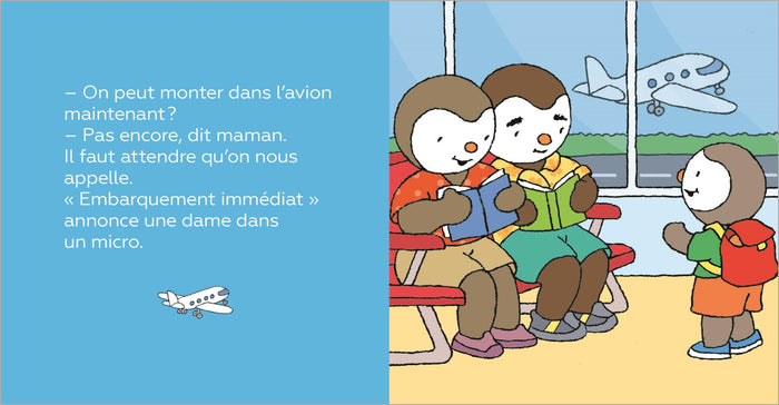 T'choupi prend l'avion