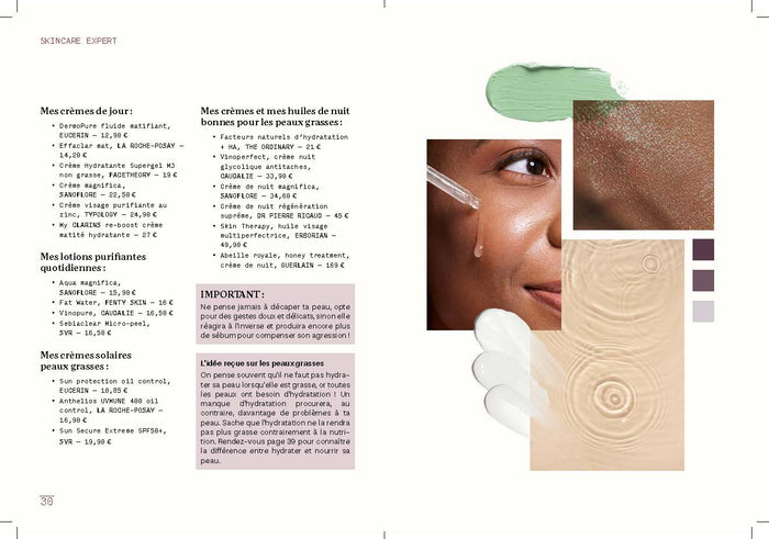 Skincare expert - Le guide pour prendre soin de sa peau et créer sa routine adaptée