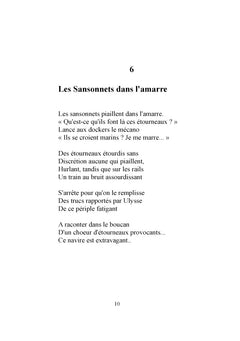 Sansonnets, un cygne à l'envers