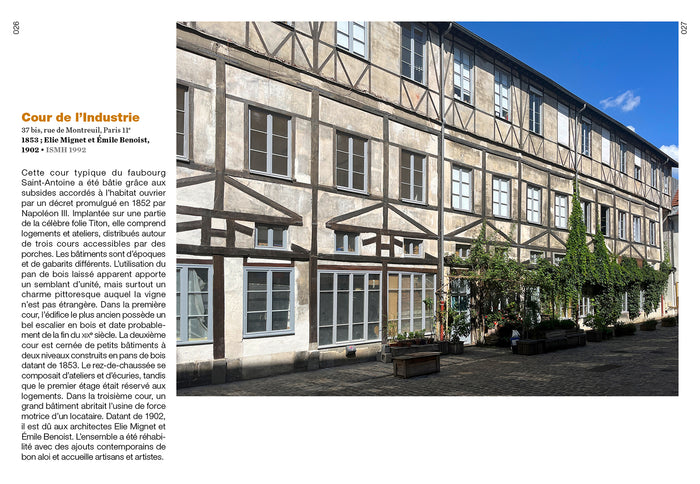 architectures industrielles, Paris et environs - 100 bâtiments remarquables