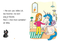 Une licorne à l'école
