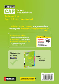 Guide prévention santé environnement - CAP toutes spécialités - Réflexe