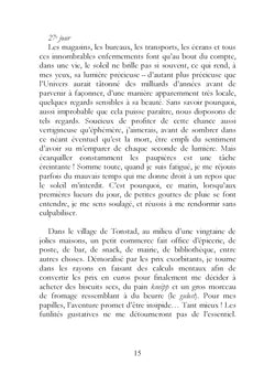 LES IMMENSITÉS SECRÈTES