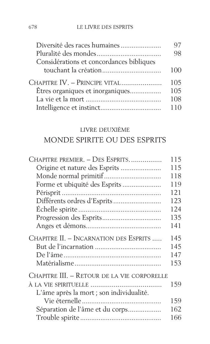 Le livre des esprits