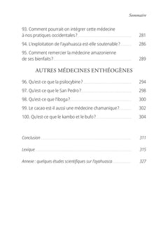 100 Questions sur l'Ayahuasca et les plantes maîtresses