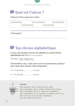 Je l'ai sur le bout de la langue