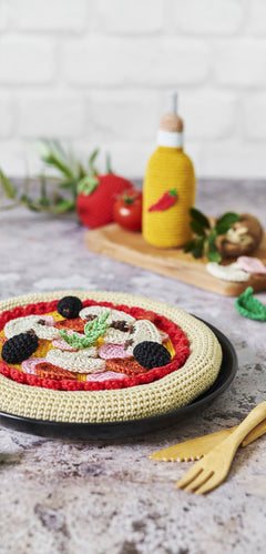 Délices d'Italie au crochet - 40 pièces pour créer une dinette digne d'une vraie Mamma