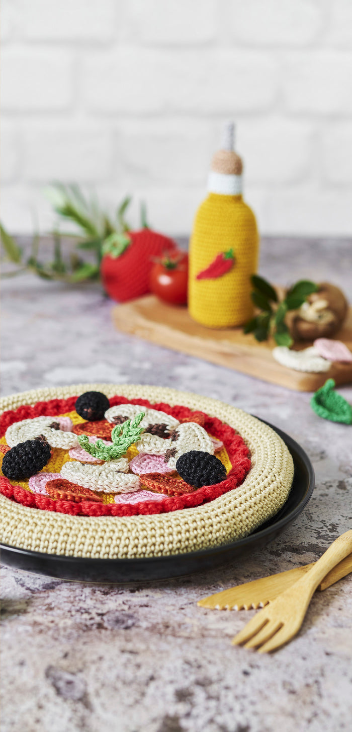 Délices d'Italie au crochet - 40 pièces pour créer une dinette digne d'une vraie Mamma