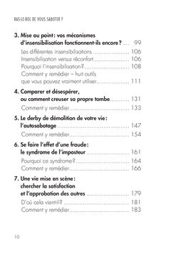Ras-le-bol de vous saboter ? - 14 habitudes qui vous empêchent d'attendre le bonheur
