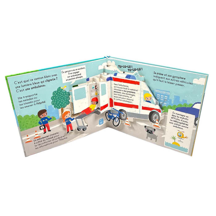 Mes grands pop-up - Les véhicules de secours