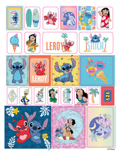 Disney Stitch - Mon gros coloriage + stickers ! (Stitch et Leroy)