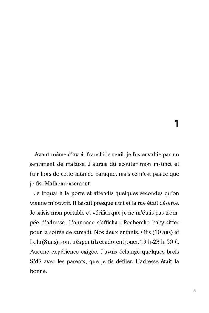 Court toujours : La babysitter