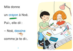 Mila aime dessiner