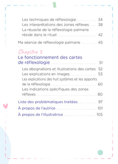 Mes cartes de réflexologie palmaire