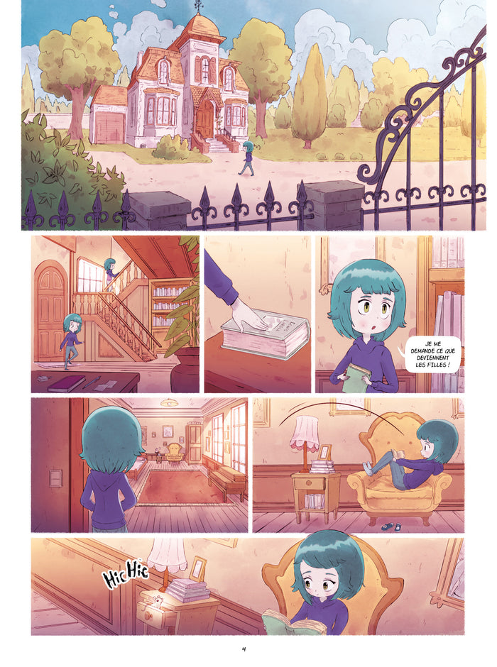 Le stage au manoir hanté