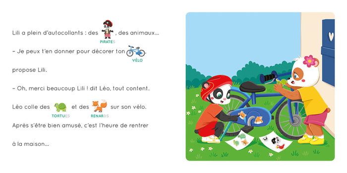 L'école des pandas - Balade à vélo