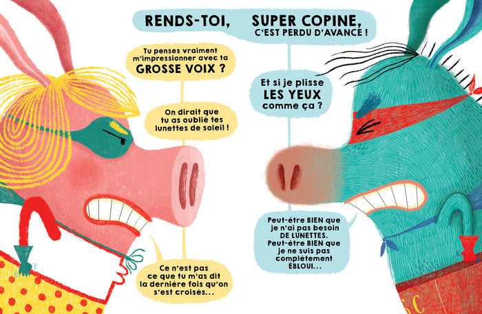 Supercopain contre super copine (le duel)