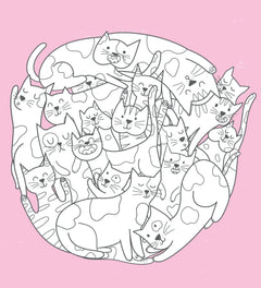 Mon bloc de coloriages - Mandalas joyeux