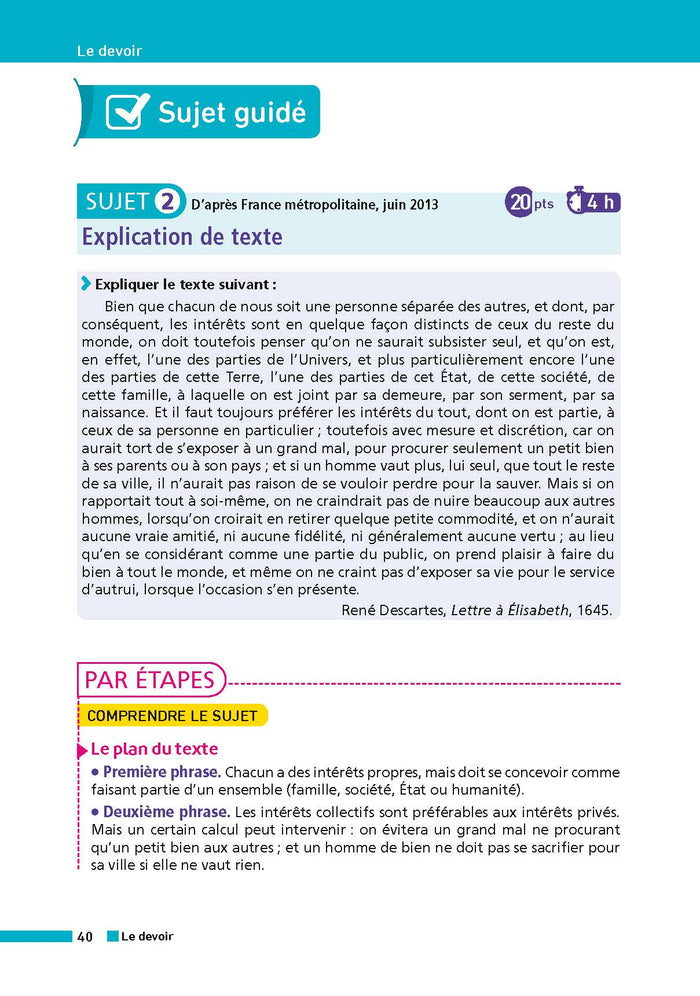 Annales Bac 2023 Philosophie