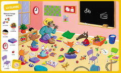 P'tit Loup - Cherche et trouve - Vive l'école !