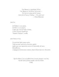 Sacra, parfums d'Isenne et d'Ailleurs, vol. I