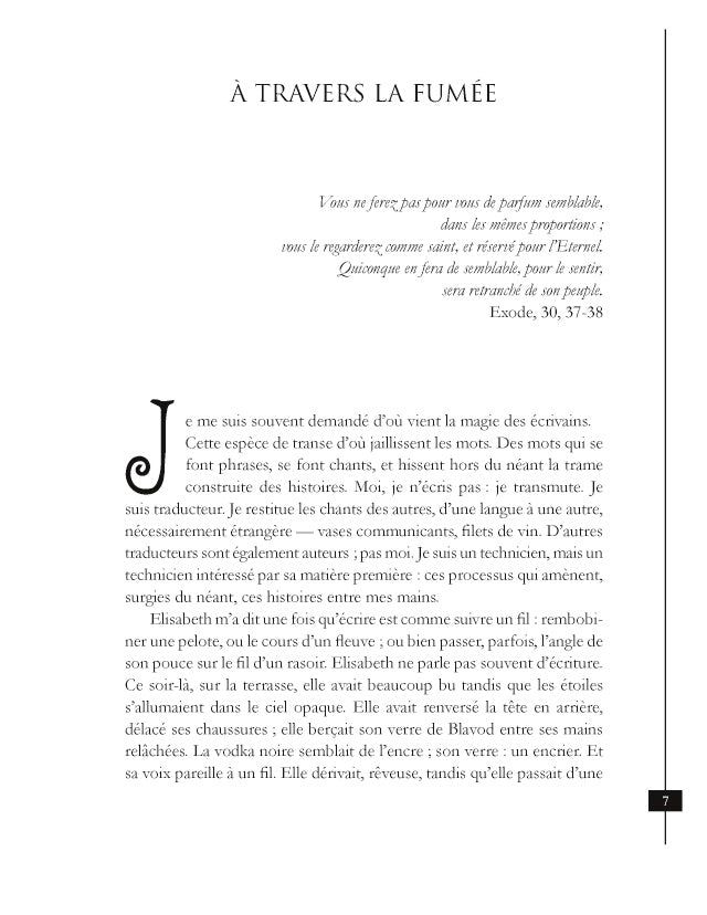 Sacra, parfums d'Isenne et d'Ailleurs, vol. I