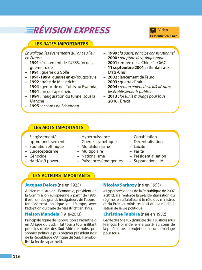 Histoire-Géographie Terminale - ABC Réussite
